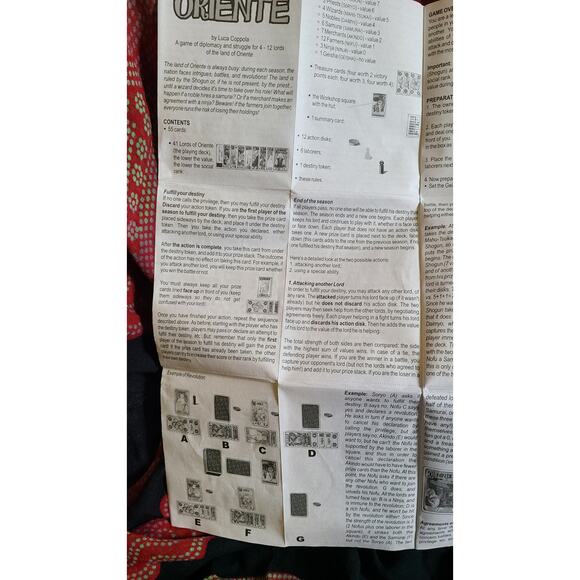 Mayfair Card game Oriente Luca Coppola MFG4713 Card Game - Picture 3 of 5